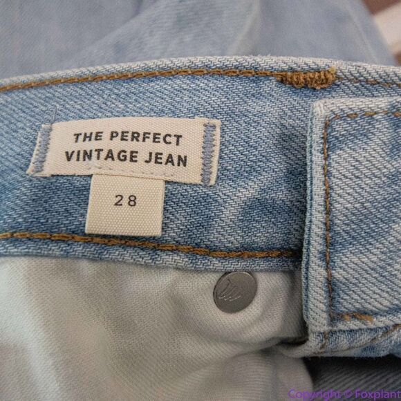 NEW Madewell The Perfect Vintage Jean in‎ Fitzgerald Wash, 28 - Picture 14 of 16